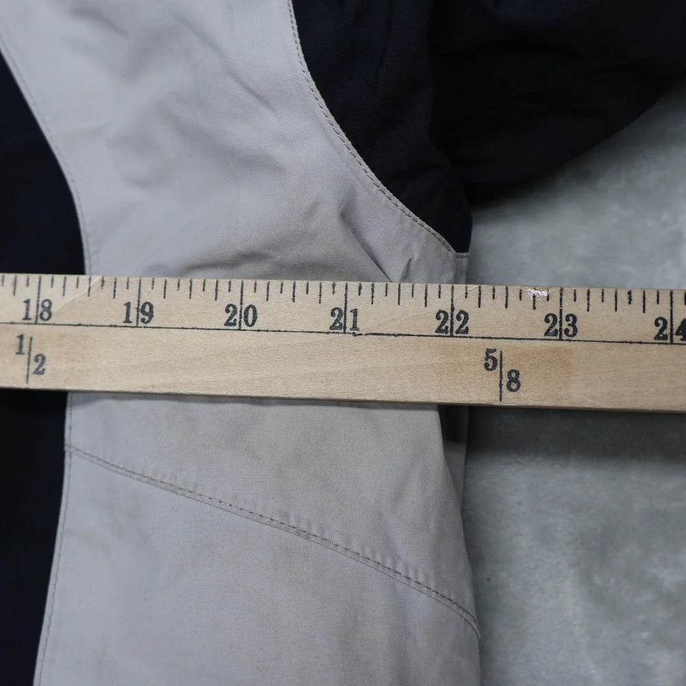 North Face Jacket Mens Small Grey‎ HyVent Weather Resistant Removable Liner 3in1